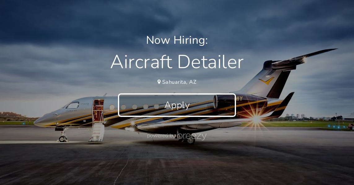 Aircraft Detailer at Foxtrot Aviation Services