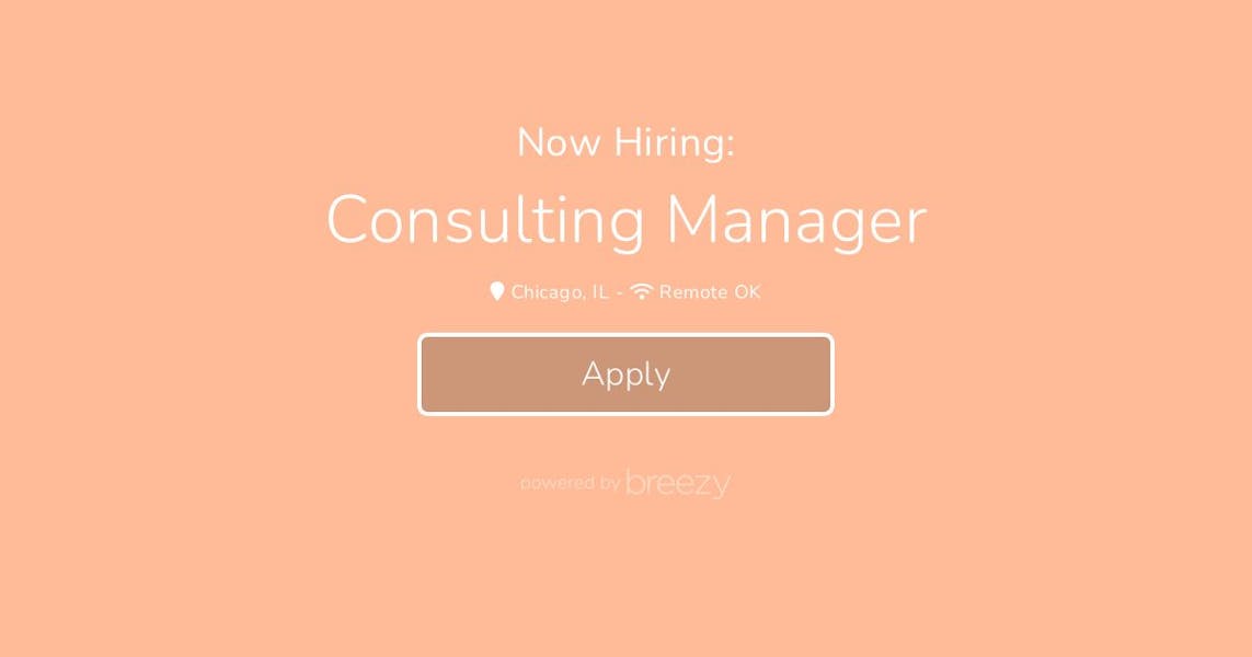 Consulting Manager At Collectiv