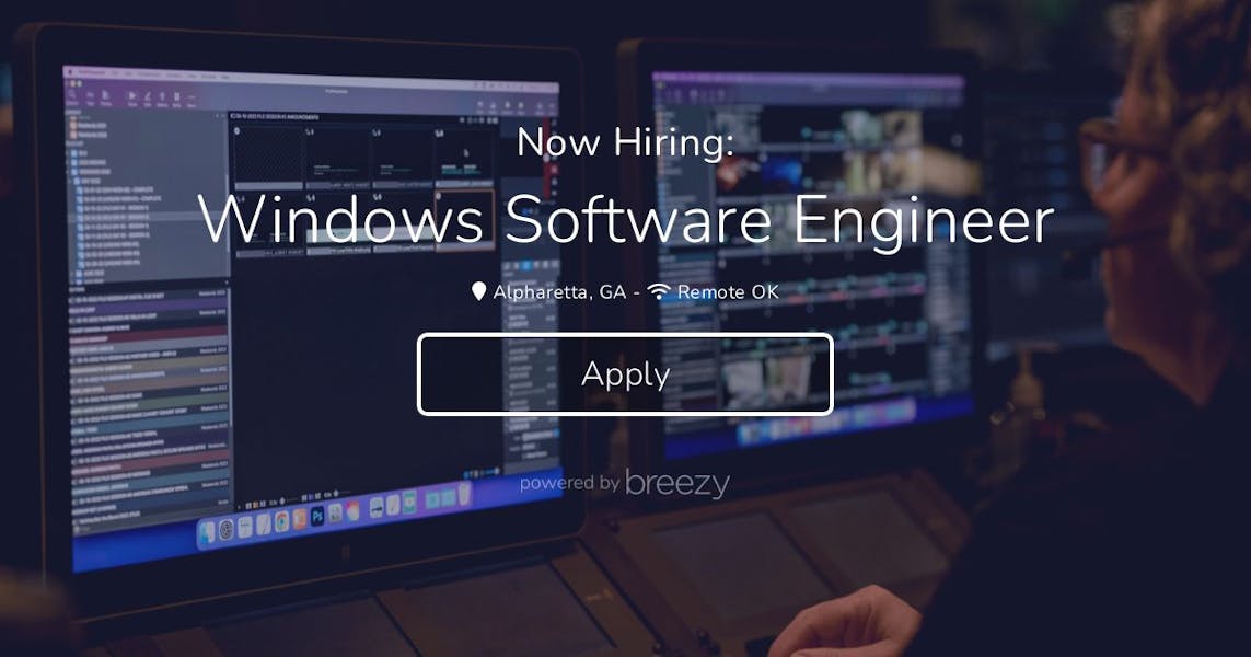Windows Software Engineer at Renewed Vision