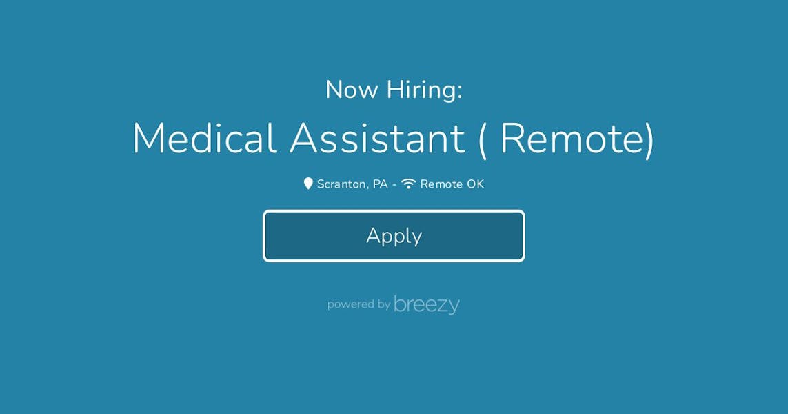 Medical Assistant ( Remote) at Signallamp Health