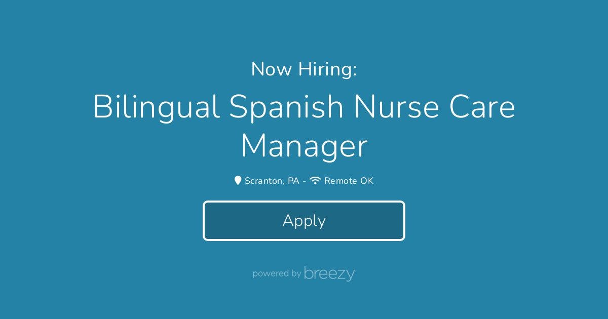 Bilingual Spanish Nurse Care Manager At Signallamp Health   Social Position Ecac031b4865 