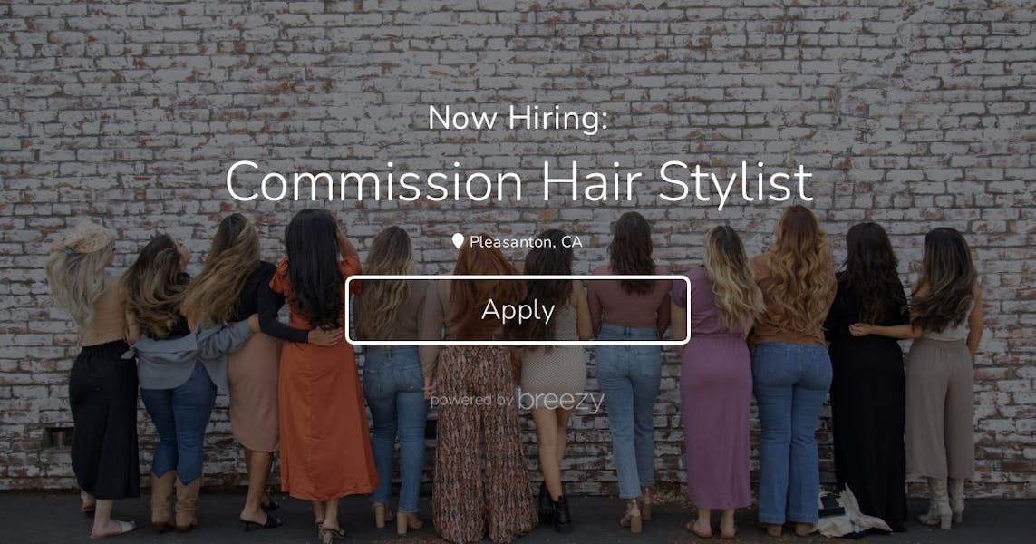 Commission Hair Stylist Pleasanton at Salon 77 West