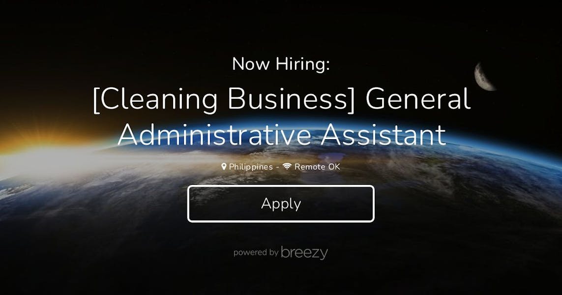 [Cleaning Business] General Administrative Assistant at Elevate and ...