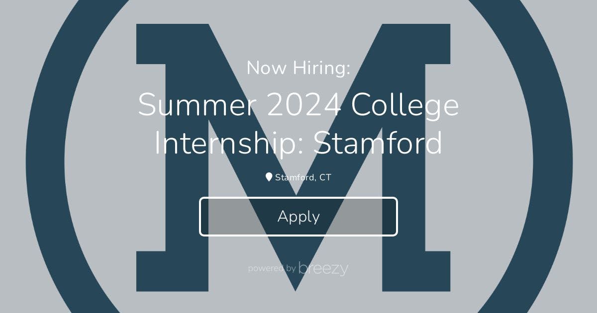 Summer 2024 College Internship Stamford At Mirador   Social Position 4968f68a1218 