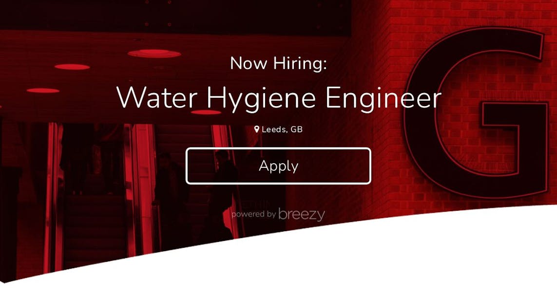 Water Hygiene Engineer at Integral UK