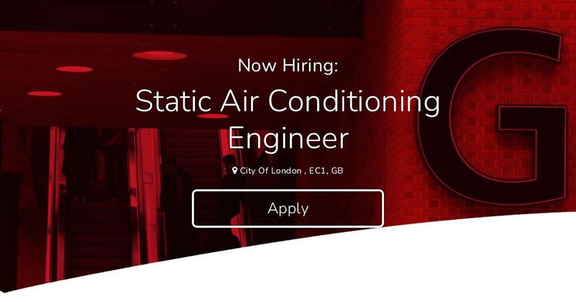 Static Air Conditioning Engineer at Integral UK