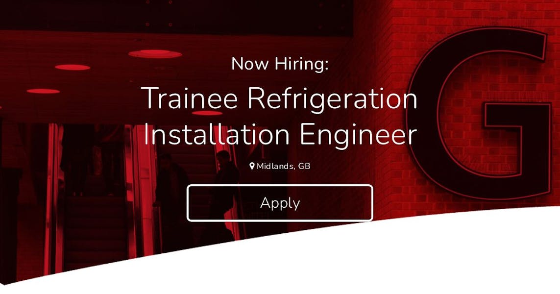 Trainee Refrigeration Installation Engineer at Integral UK