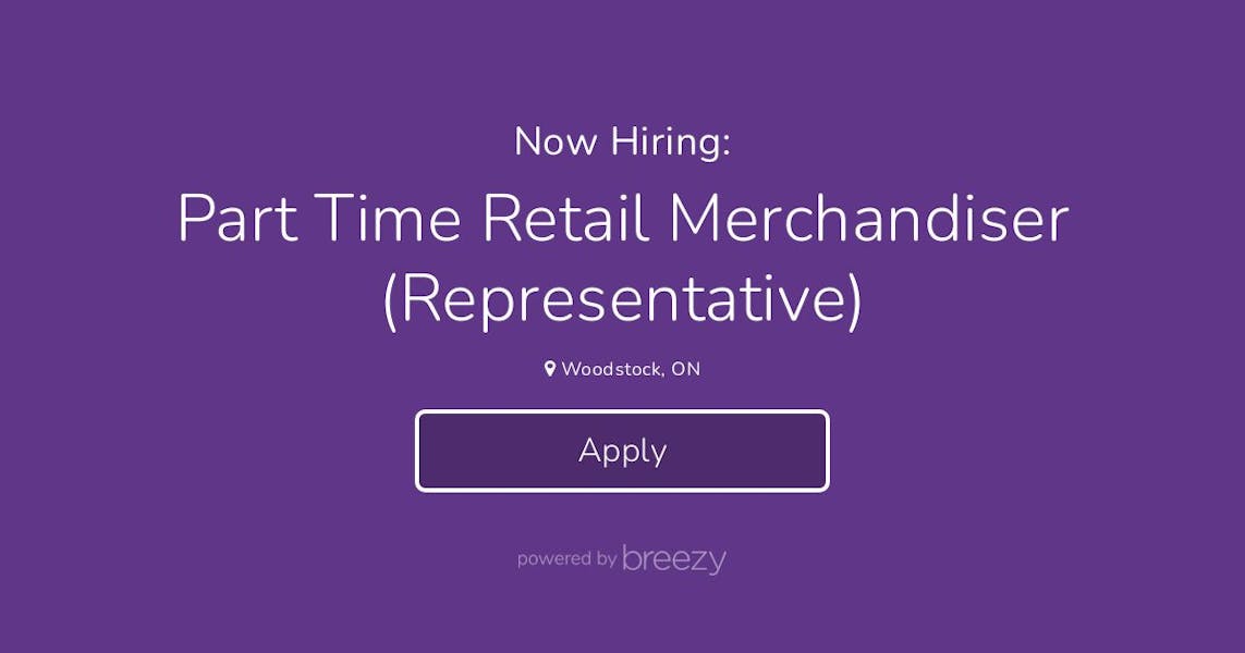 Part Time Retail Merchandiser Representative At Merchandising part-time-retail-merchandiser-representative-at-merchandising