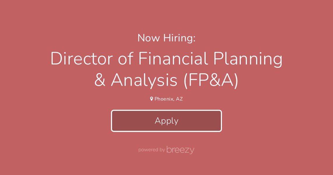 Director of Financial Planning & Analysis (FP&A) at NexMetro Communities