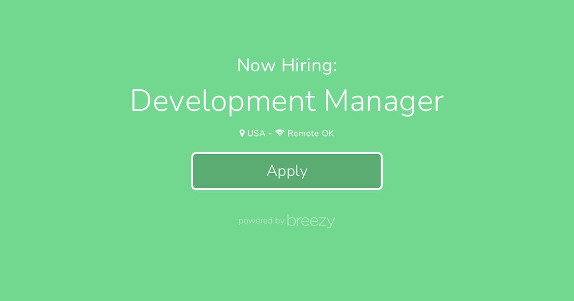 Development Manager (OLD) at The Peace Studio