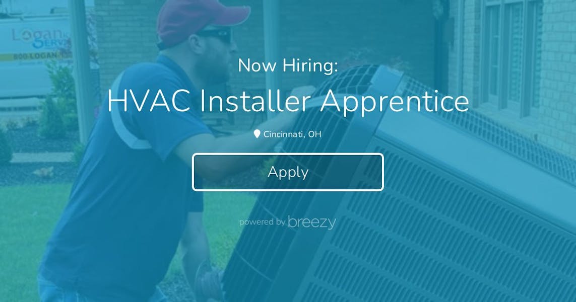 HVAC Installer Apprentice at Logan A/C & Heat Services