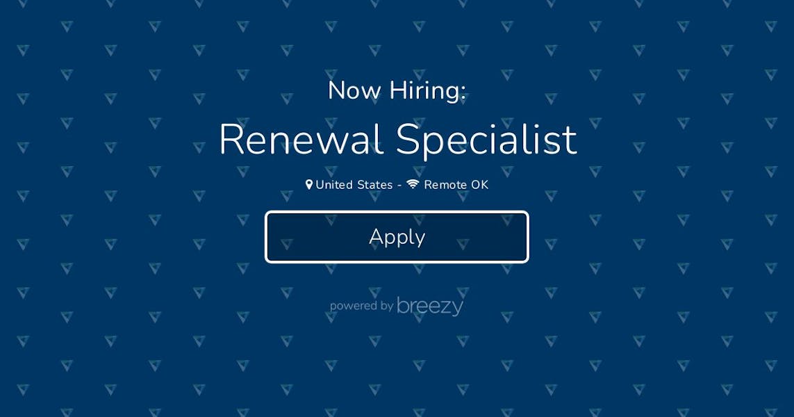 Renewal Specialist at GovOS
