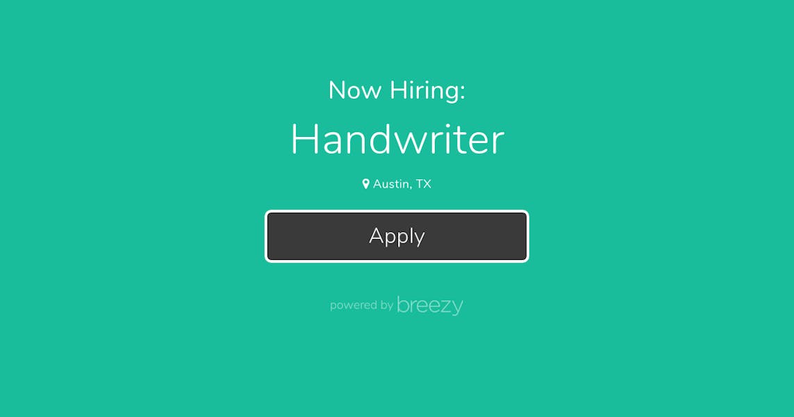 Handwriting - Content Writing Jobs - 1078036281