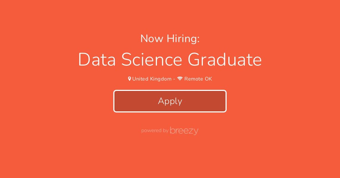 Data Science Graduate at Amber Labs