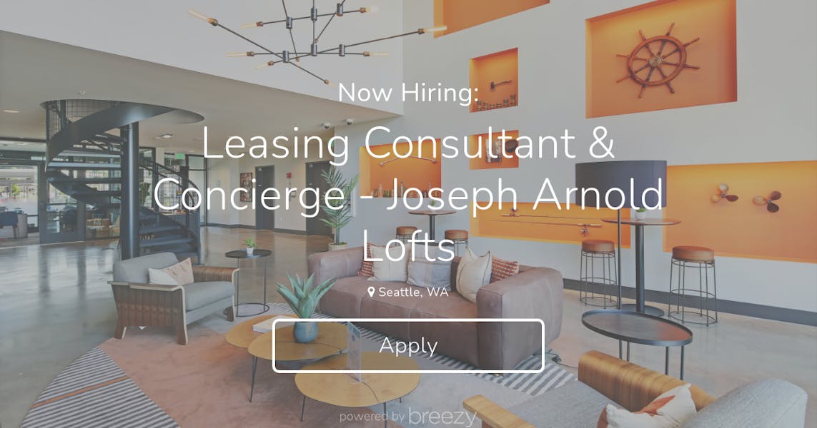 Leasing Consultant & Concierge Joseph Arnold Lofts at Thrive Communities