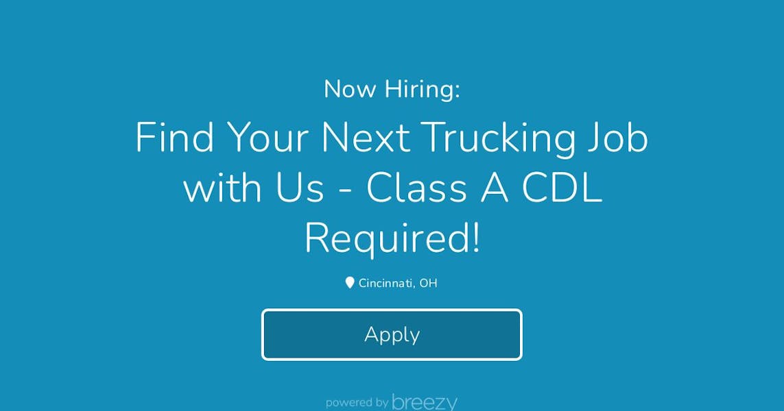 Find Your Next Trucking Job with Us Class A CDL Required! at USA CDL