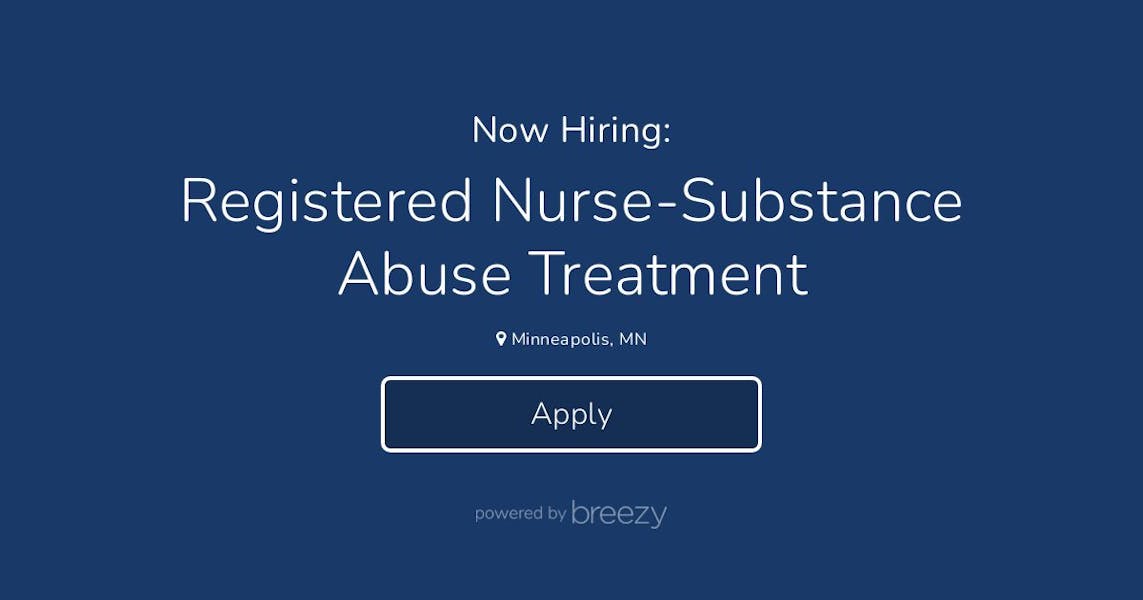 Registered NurseSubstance Abuse Treatment at Park Avenue Center