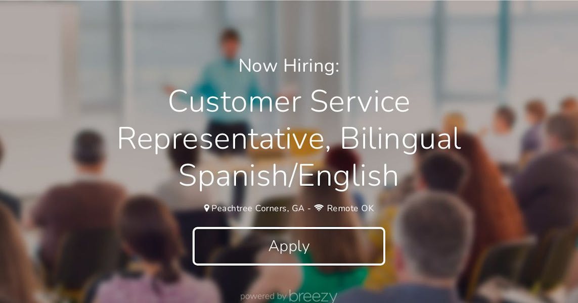 Customer Service Representative, Bilingual Spanish/English at Market