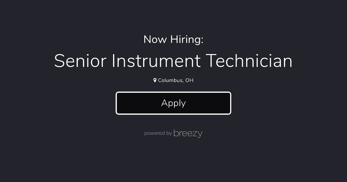 Image result for hiring Instrument Technician