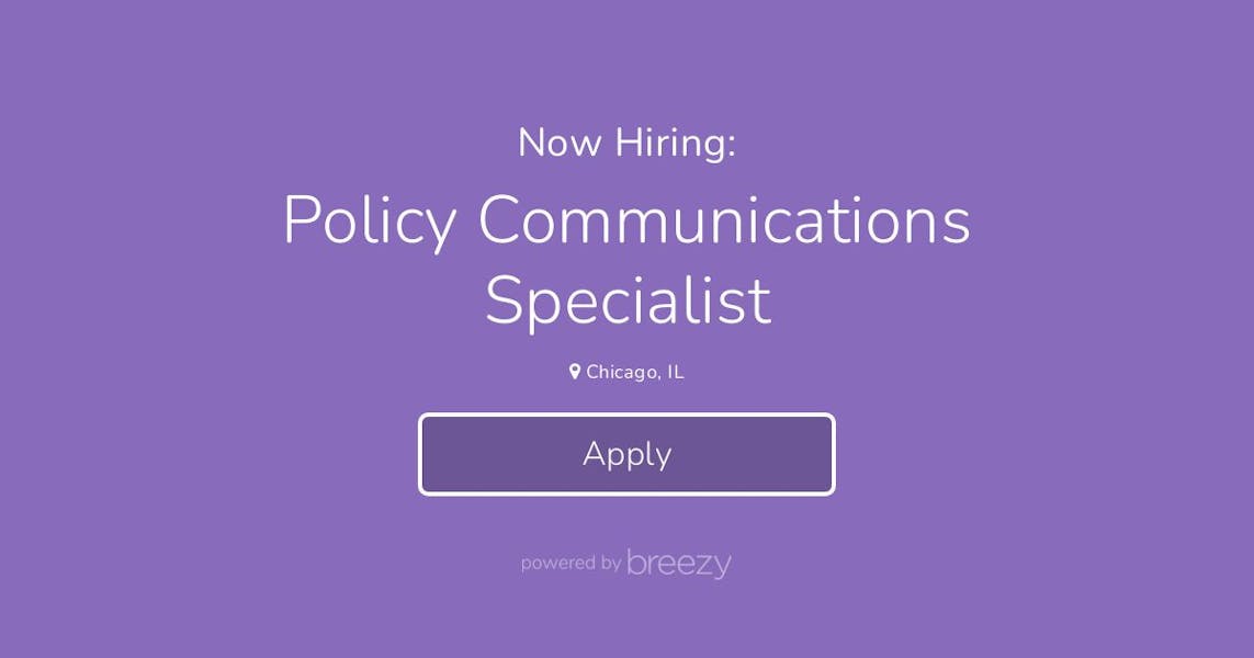 Policy Communications Specialist at AIDS Foundation Chicago