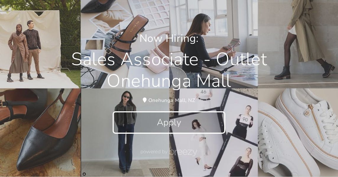 Sales Associate Outlet Onehunga Mall at Overland Footwear