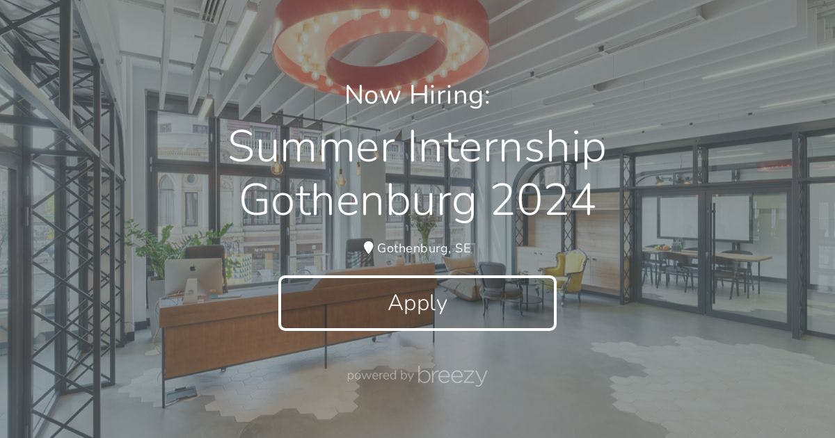 Summer Internship Gothenburg 2024 At Opera   Social Position 12d16ef319e7 