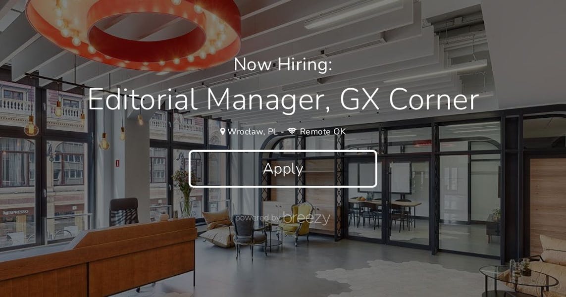 Editorial Manager, GX Corner at Opera