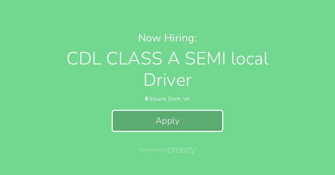 CDL CLASS A SEMI local Driver at Trucking Group UTAH