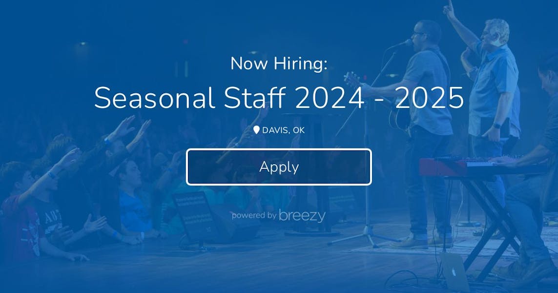 Seasonal Staff 2024 2025 at Oklahoma Baptists