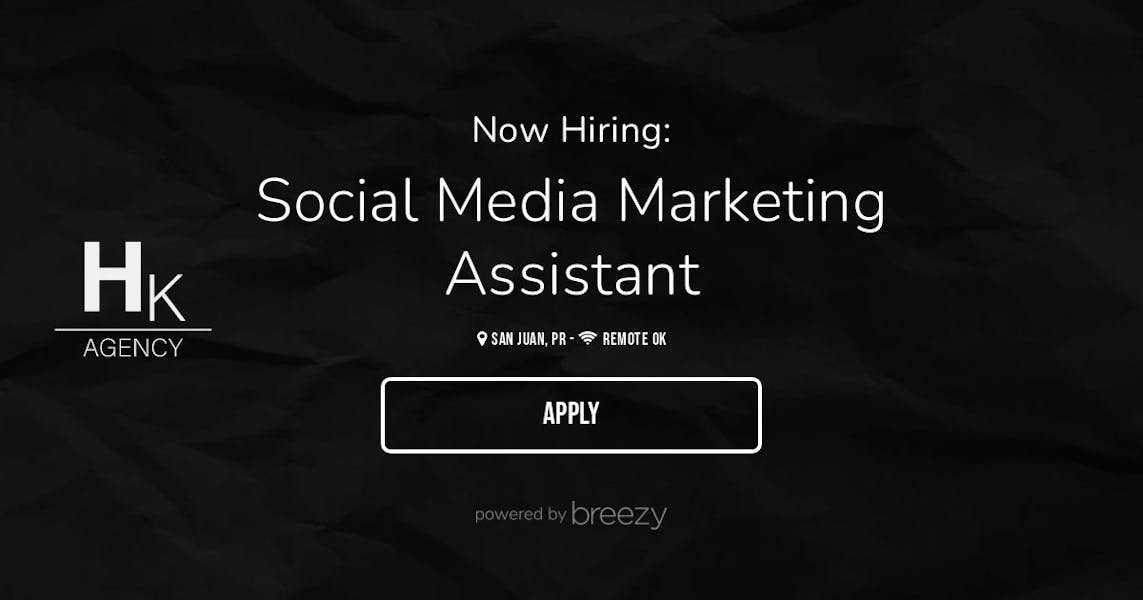 Social Media Marketing Assistant at HighKey