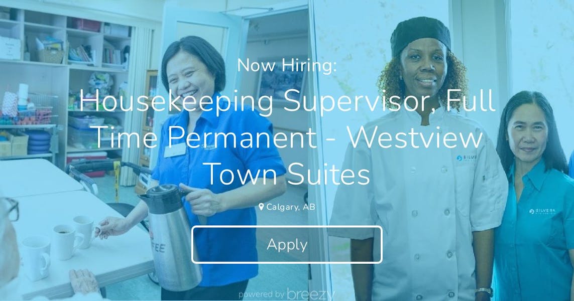 Housekeeping Supervisor, Full Time Permanent Westview Town Suites at
