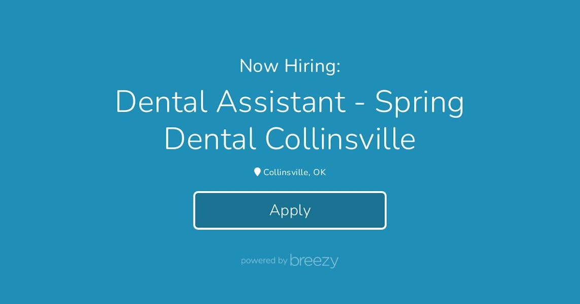 Dental Assistant Spring Dental Collinsville at Lumio Dental