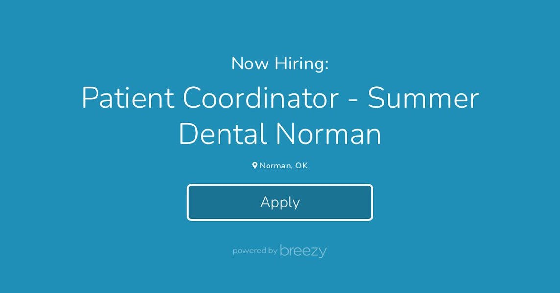 Patient Coordinator Summer Dental Norman at Lumio Dental