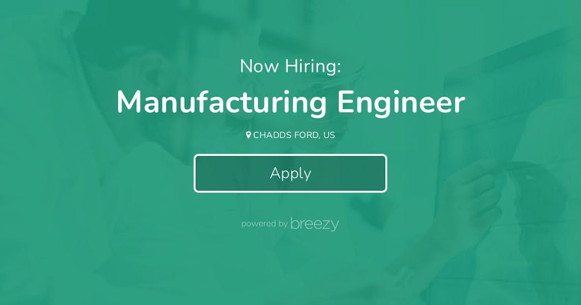 Manufacturing Engineer at MOBILion Systems