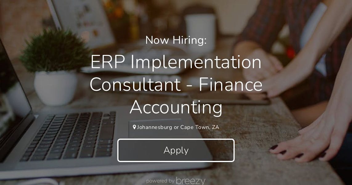 ERP Implementation Consultant Finance Accounting at Silversoft