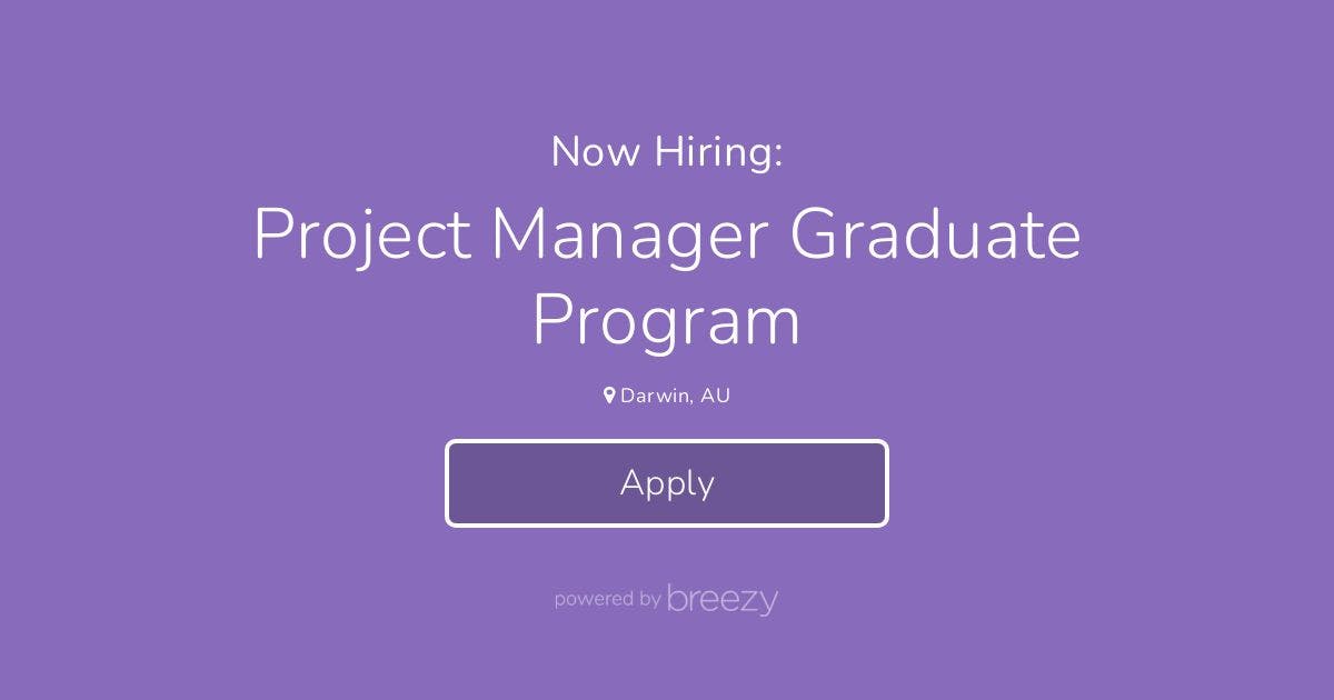 Project Manager Graduate Program At Reesby IT