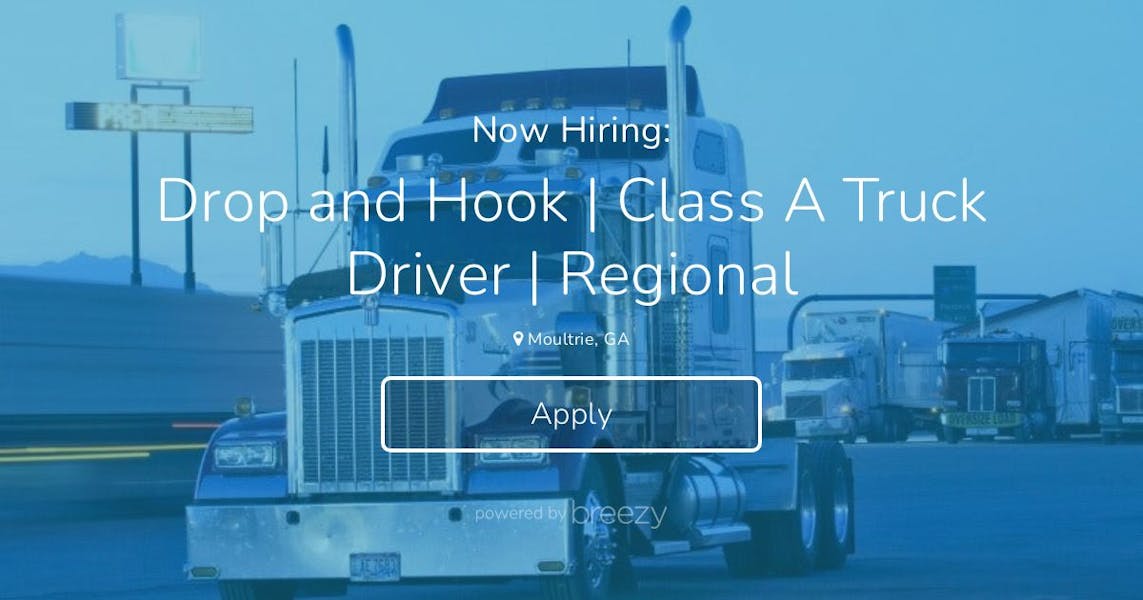 Drop and Hook Class A Truck Driver Regional at KLM Trucking