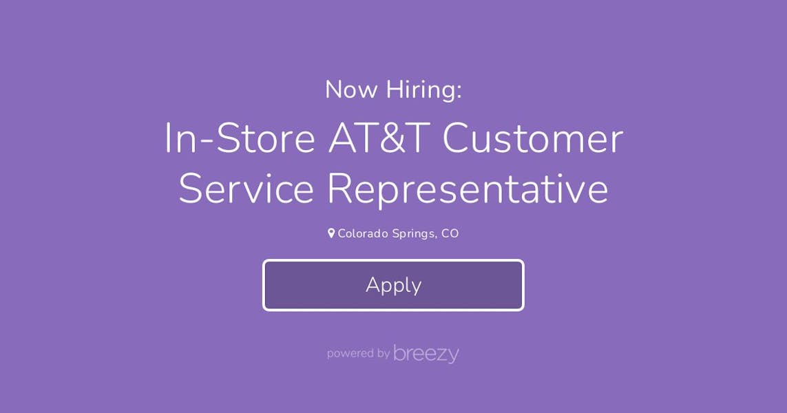 InStore AT&T Customer Service Representative at TNT Entities Inc.