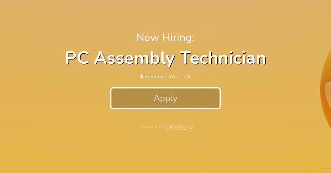 PC Assembly Technician At Wootware Computers pc-assembly-technician-at-wootware-computers