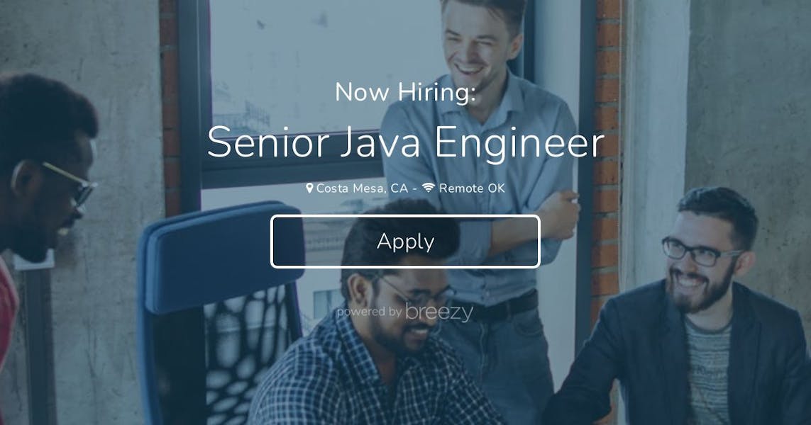 Senior Java Engineer at NationsBenefits