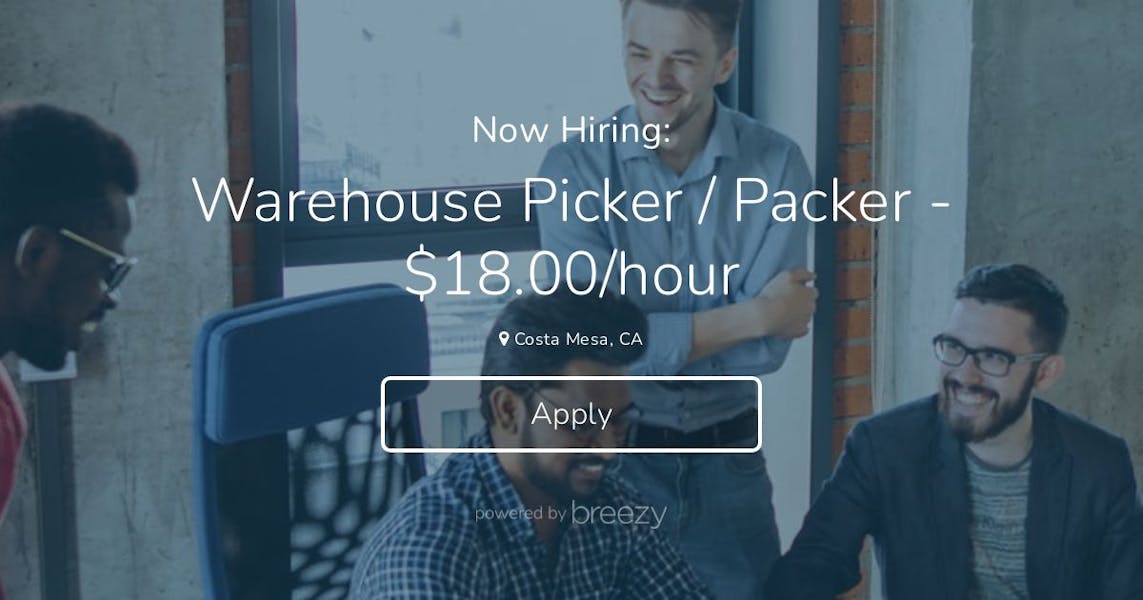 Warehouse Picker / Packer - $18.00/hour at NationsBenefits, LLC