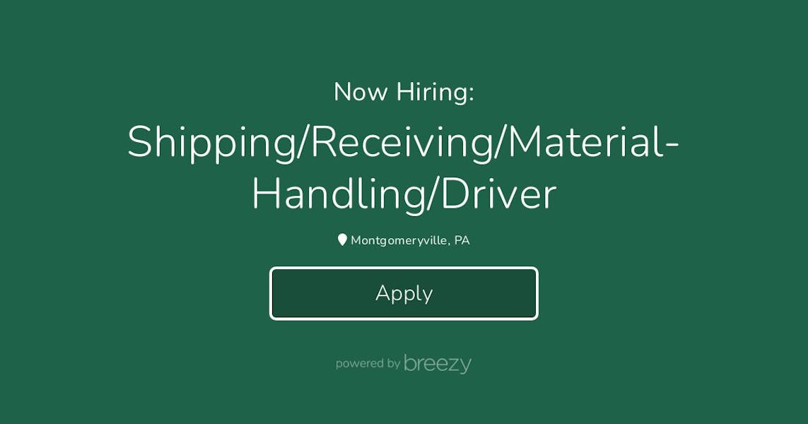 Shipping/Receiving/MaterialHandling/Driver at Compucraft Fabricators Inc.